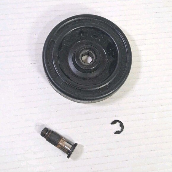 Bissell 2252 2254 CleanView Swivel Pet Vacuum Replacement Wheel & Pin OEM Part - Picture 1 of 2